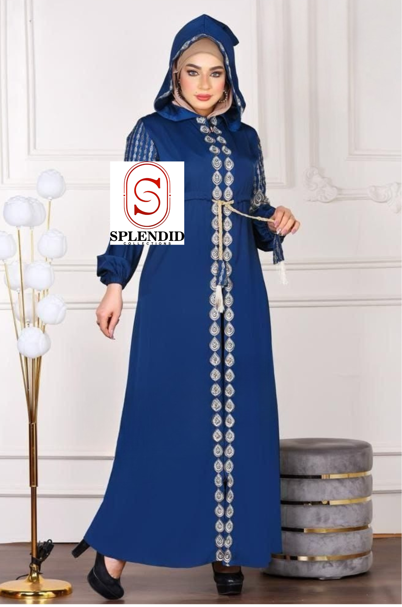 Splendid Hooded Abaya