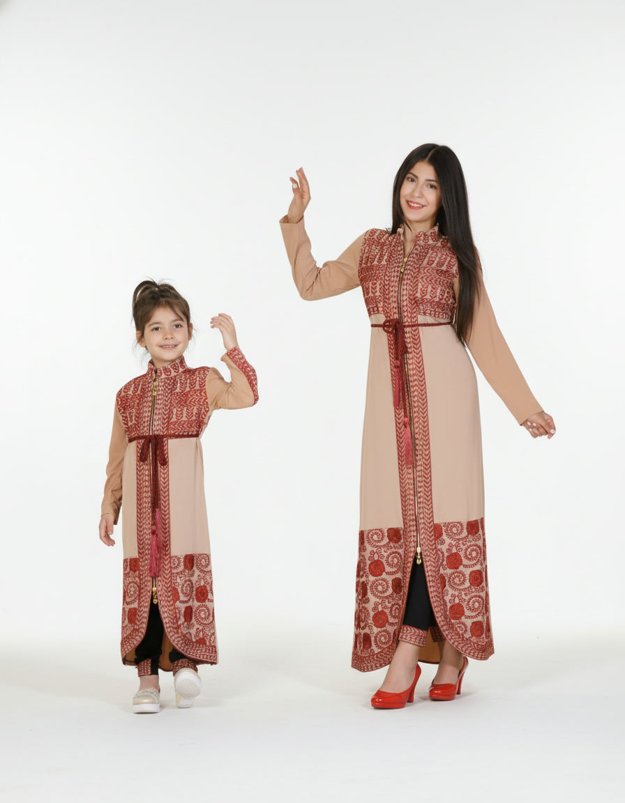 Ameerah Elegant Silk Kaftan
