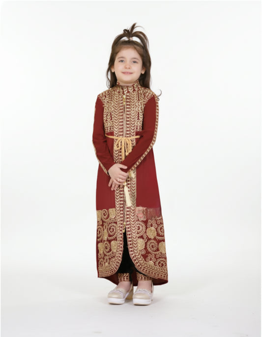 Ameerah Elegant Silk Kaftan