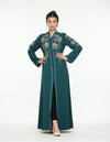 Embroidered Full-Length Abaya for Girl