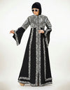 Layla Embroidered Kaftan with Bell Sleeves
