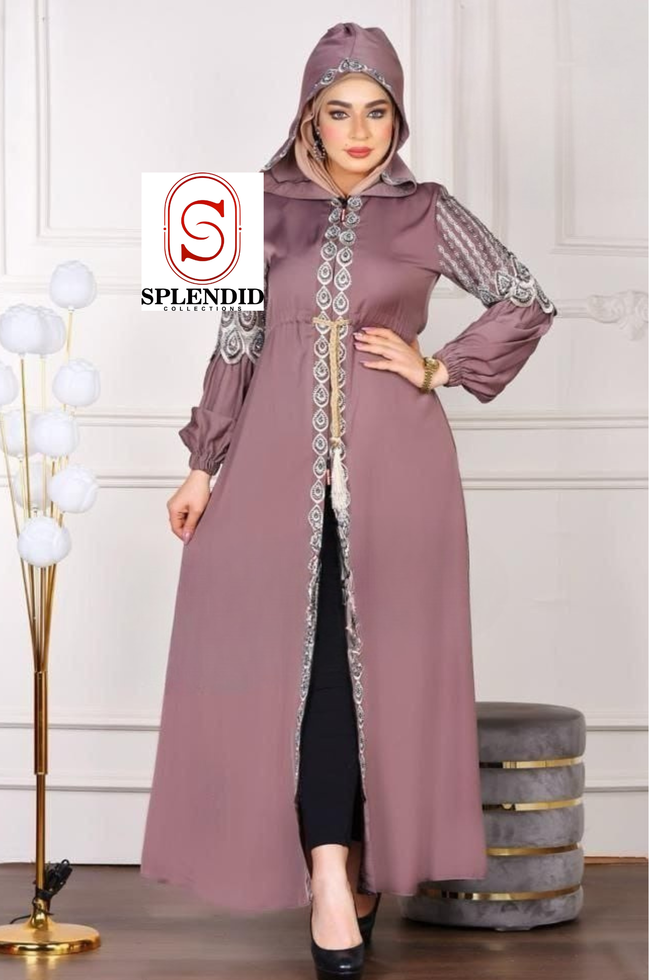 Splendid Hooded Abaya