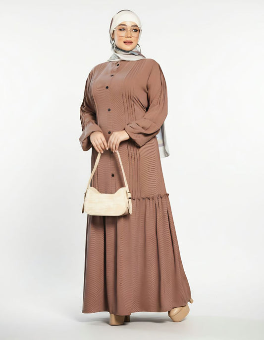 The 'Aurora' Pleated Maxi Dress Collection