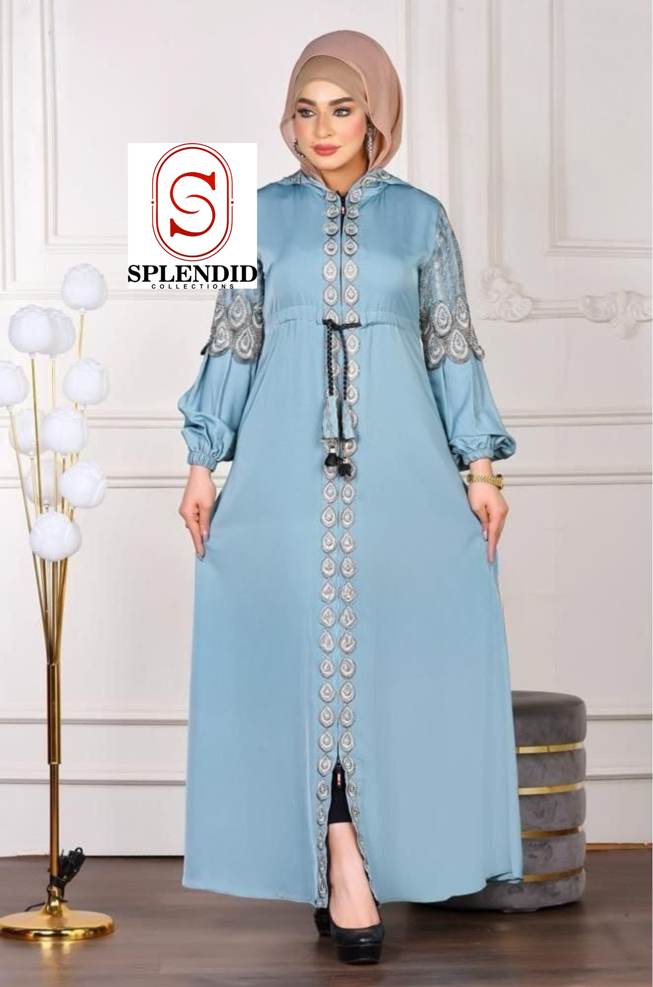 Splendid Hooded Abaya