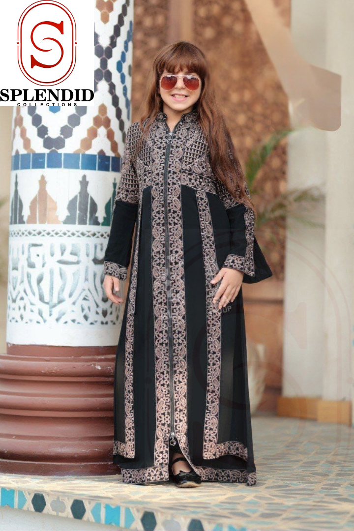 Luxury Girls Abaya Dress