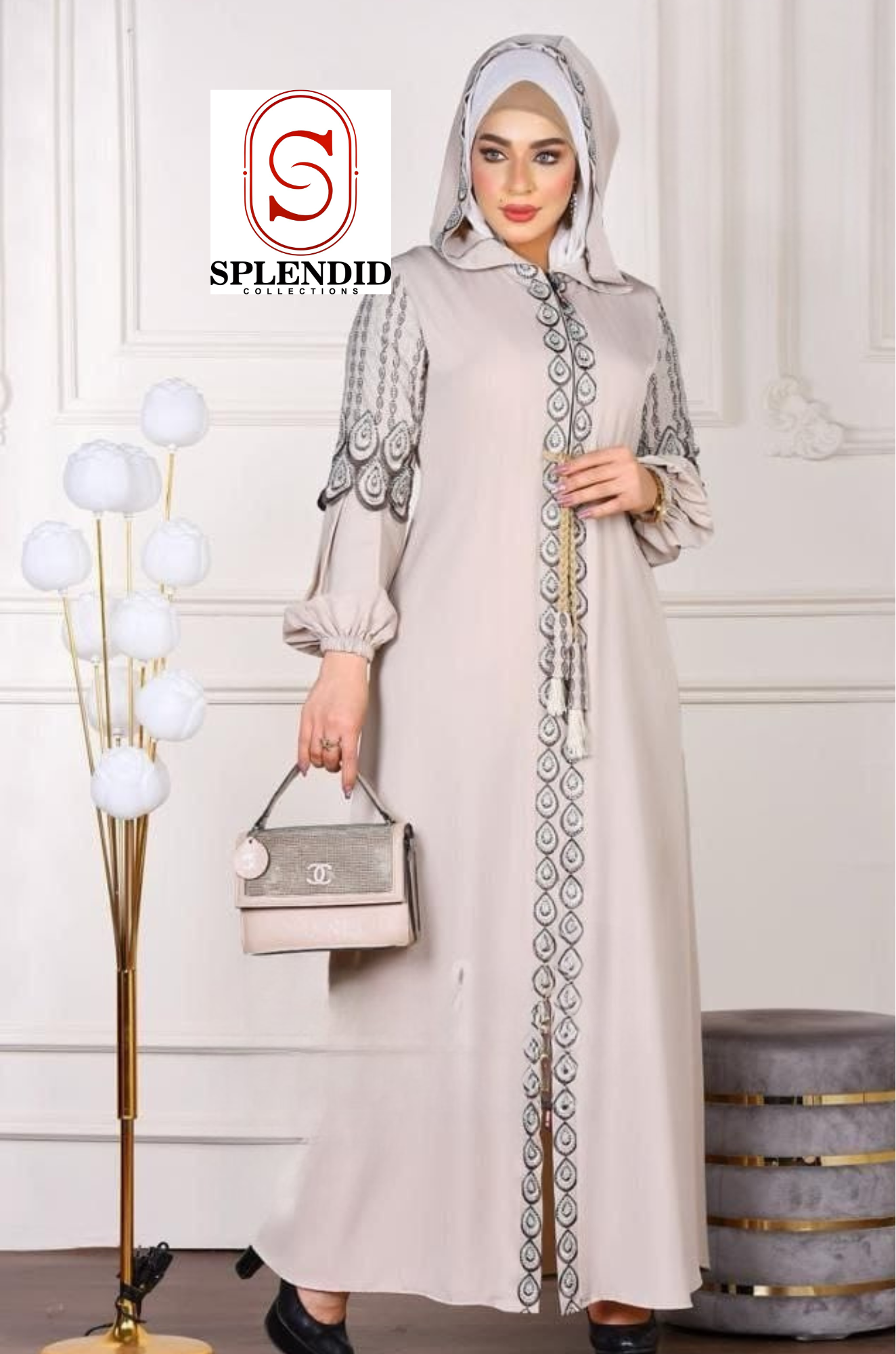 Splendid Hooded Abaya