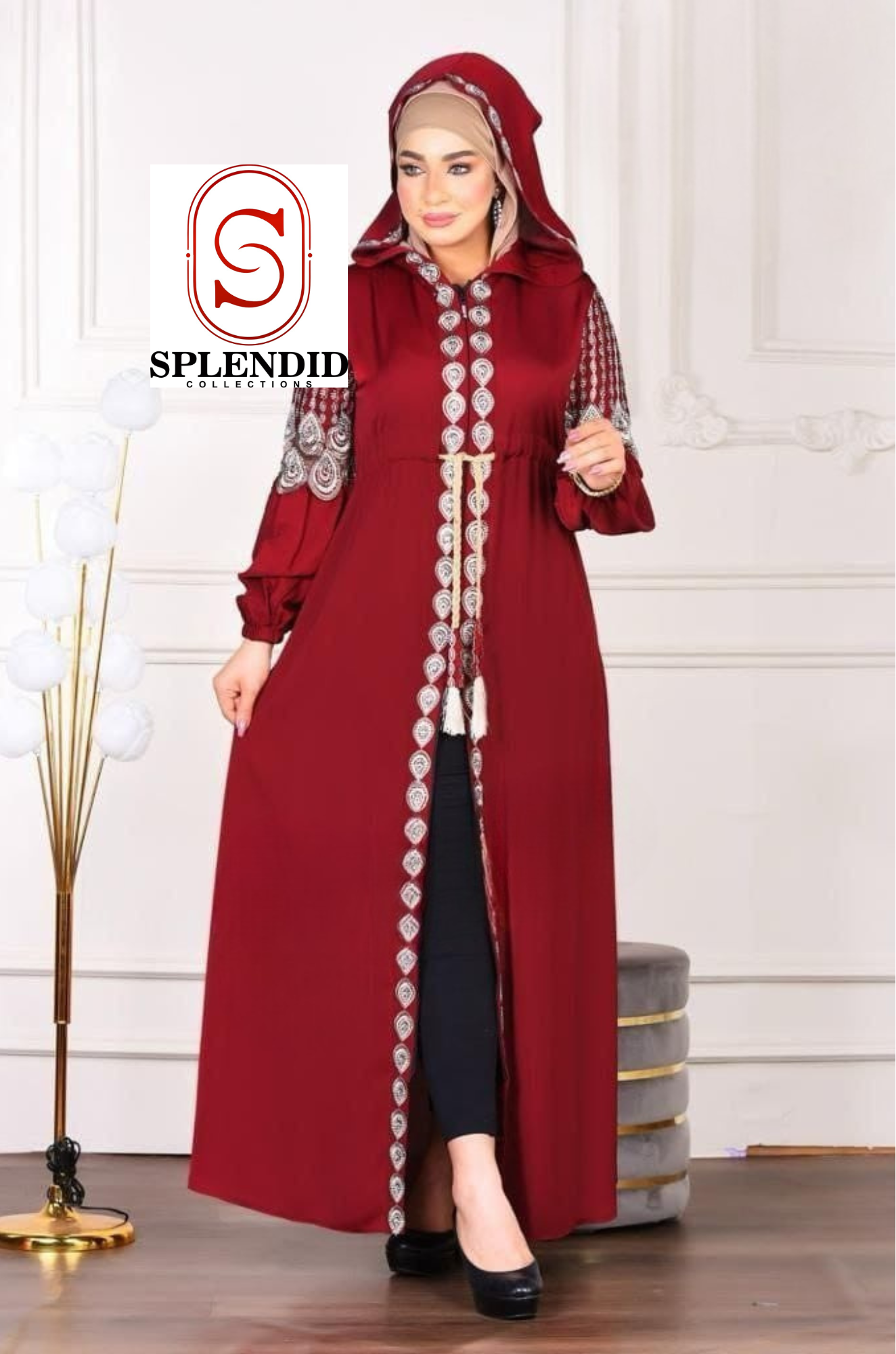 Splendid Hooded Abaya