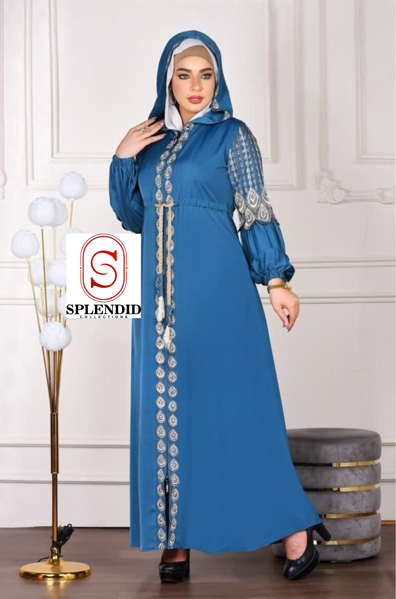 Splendid Hooded Abaya