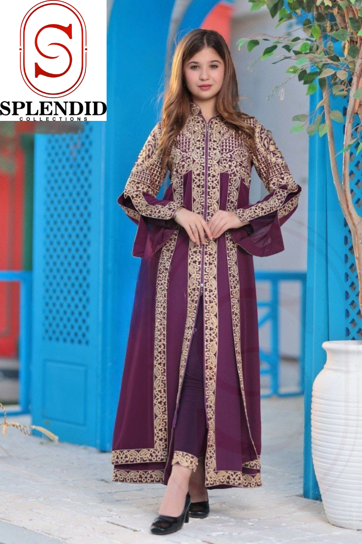 Luxury Girls Abaya Dress