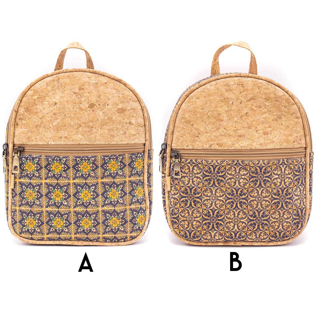 Pretty printed women backpack  BAG-627-AB