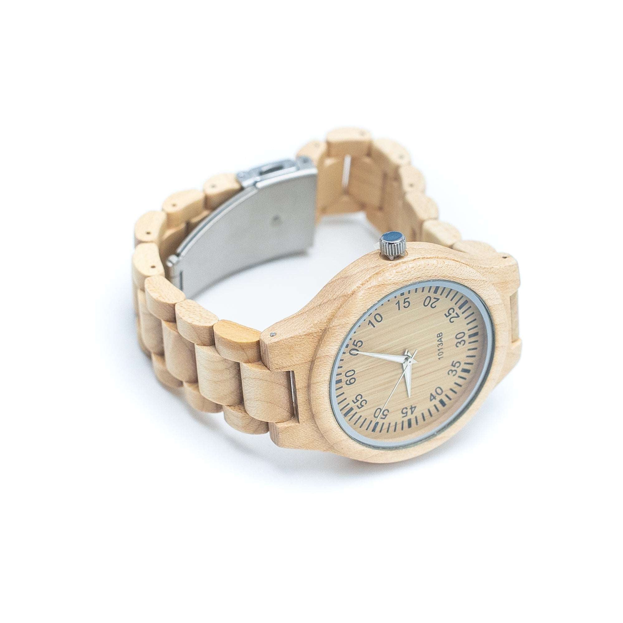 Wooden Watch, Handmade Vintage Quartz Watches, Natural Wooden Wrist Watch WA-189(Box-1)