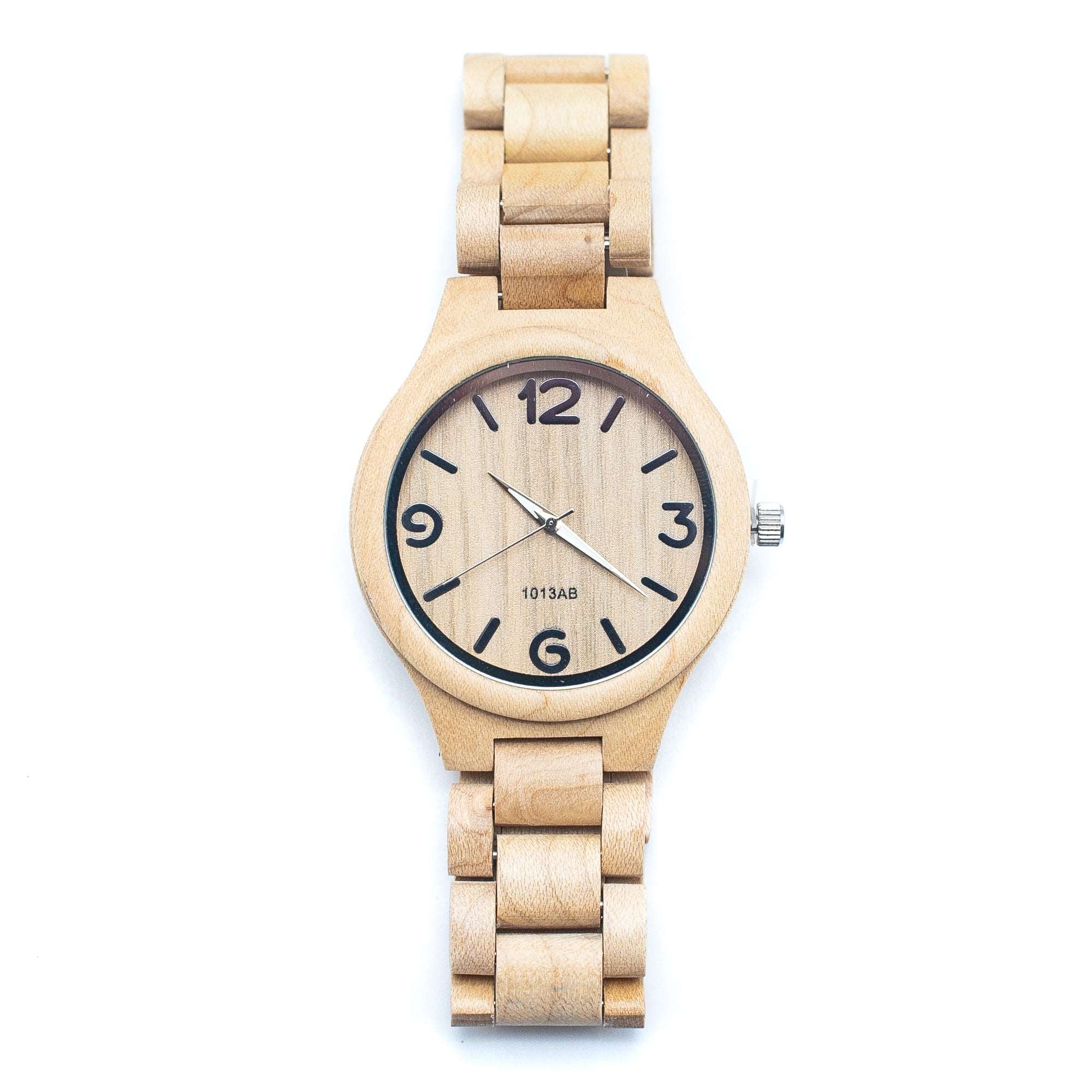 Wooden Watch, Handmade Vintage Quartz Watches, Natural Wooden Wrist Watch WA-192(Box-1)