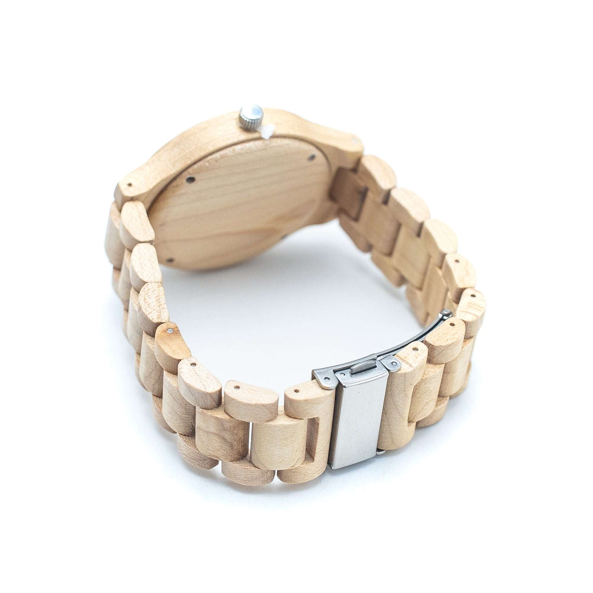 Wooden Watch, Handmade Vintage Quartz Watches, Natural Wooden Wrist Watch WA-192(Box-1)