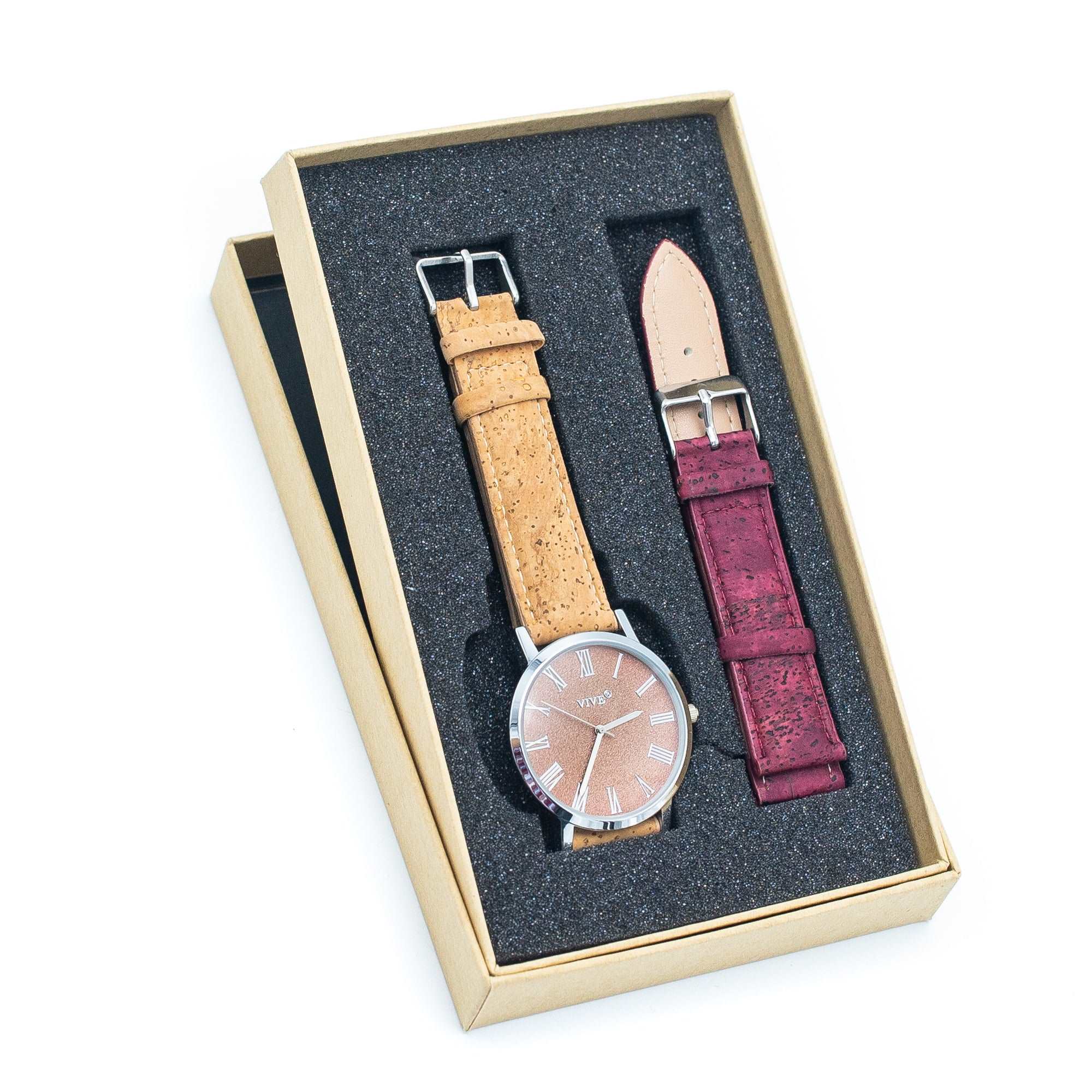 Set of  Cork Watches WA-090