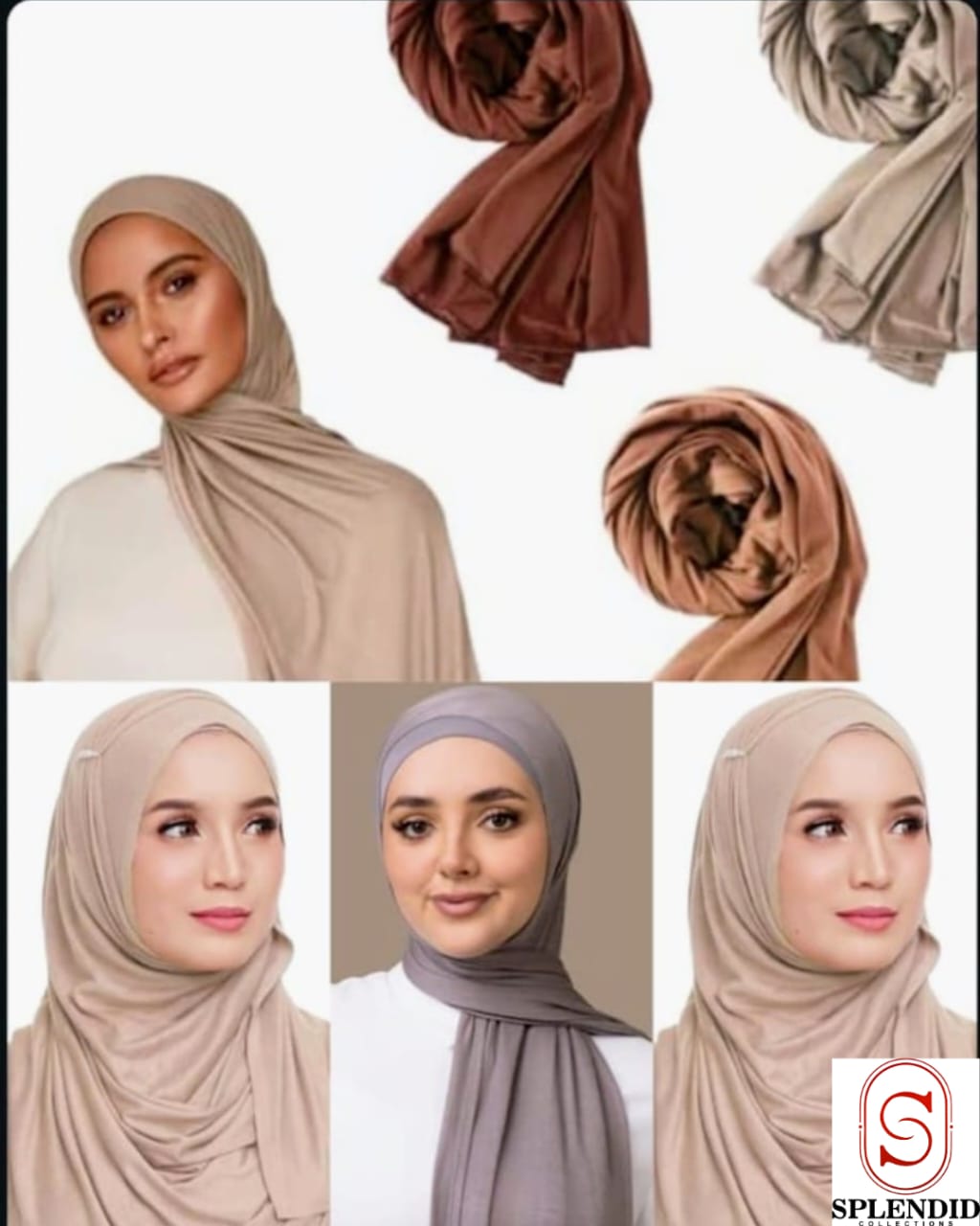 Premium Soft Stretch Jersey Hijab