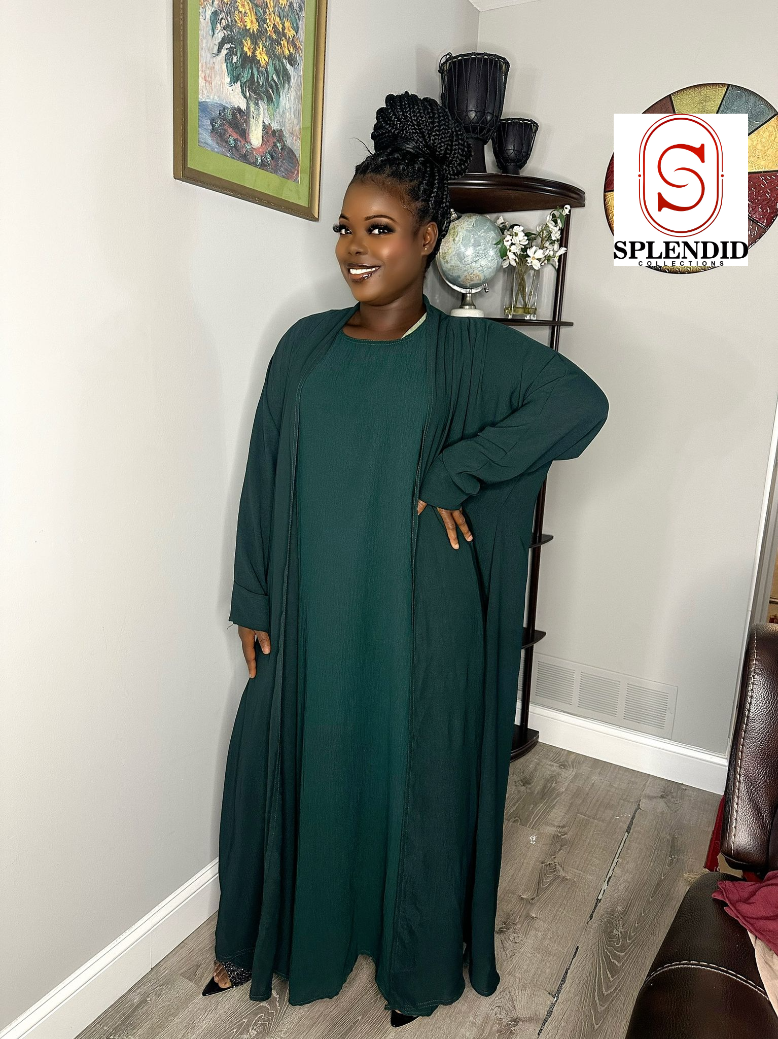 Cardigan Abaya