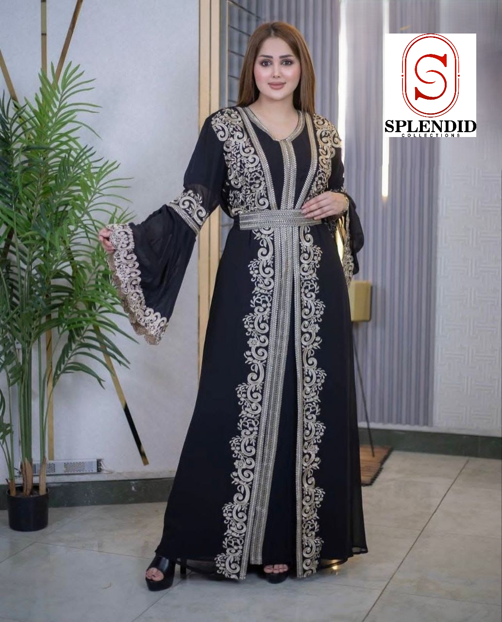 Ornate Whisper Kaftan