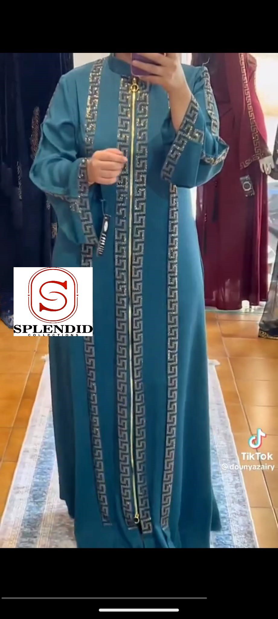 Regal Splendor Abaya