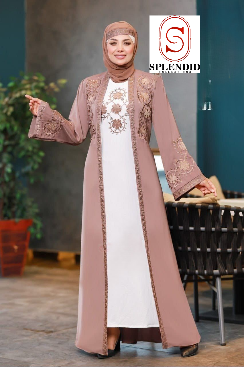 Blush Bloom Abaya