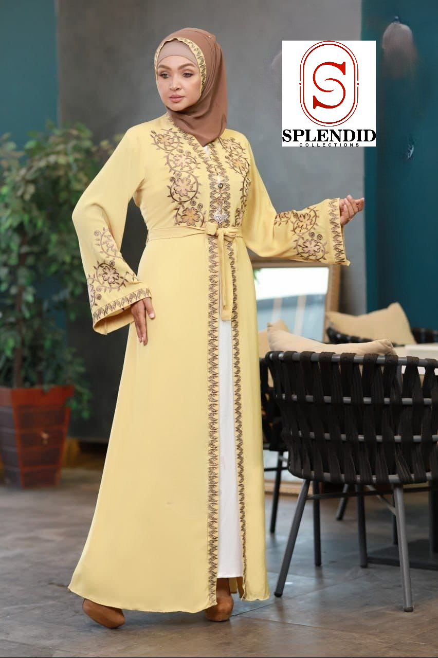 Blush Bloom Abaya