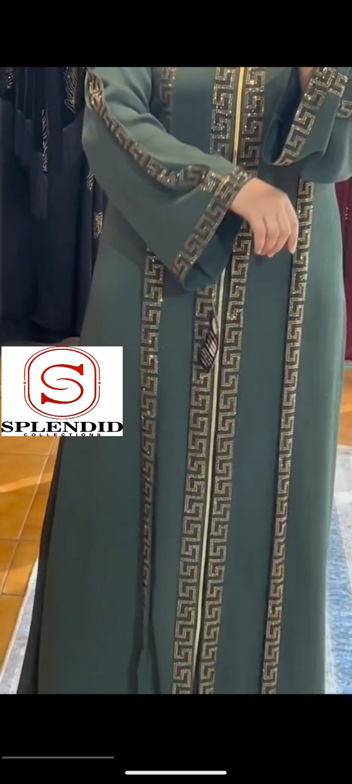Regal Splendor Abaya