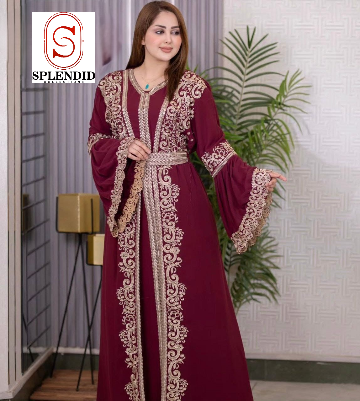 Ornate Whisper Kaftan