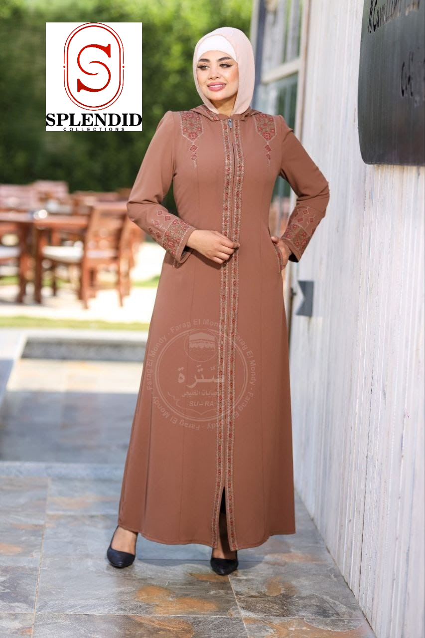 Sapphire Embroidered Abaya