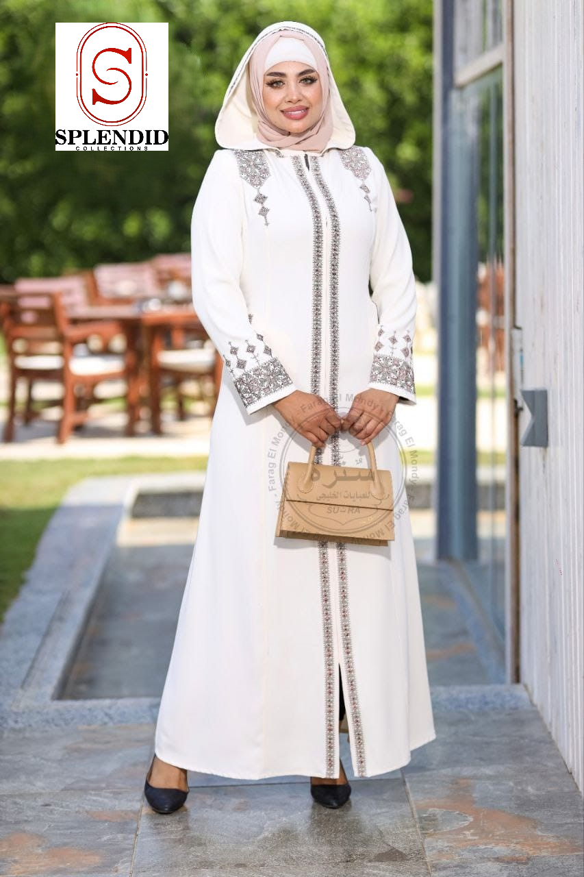 Sapphire Embroidered Abaya