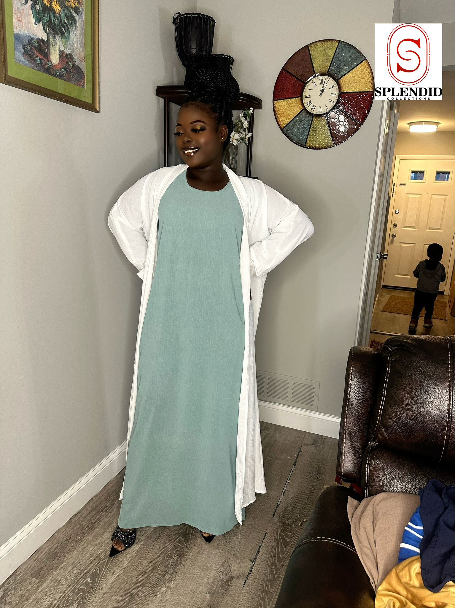 Cardigan Abaya