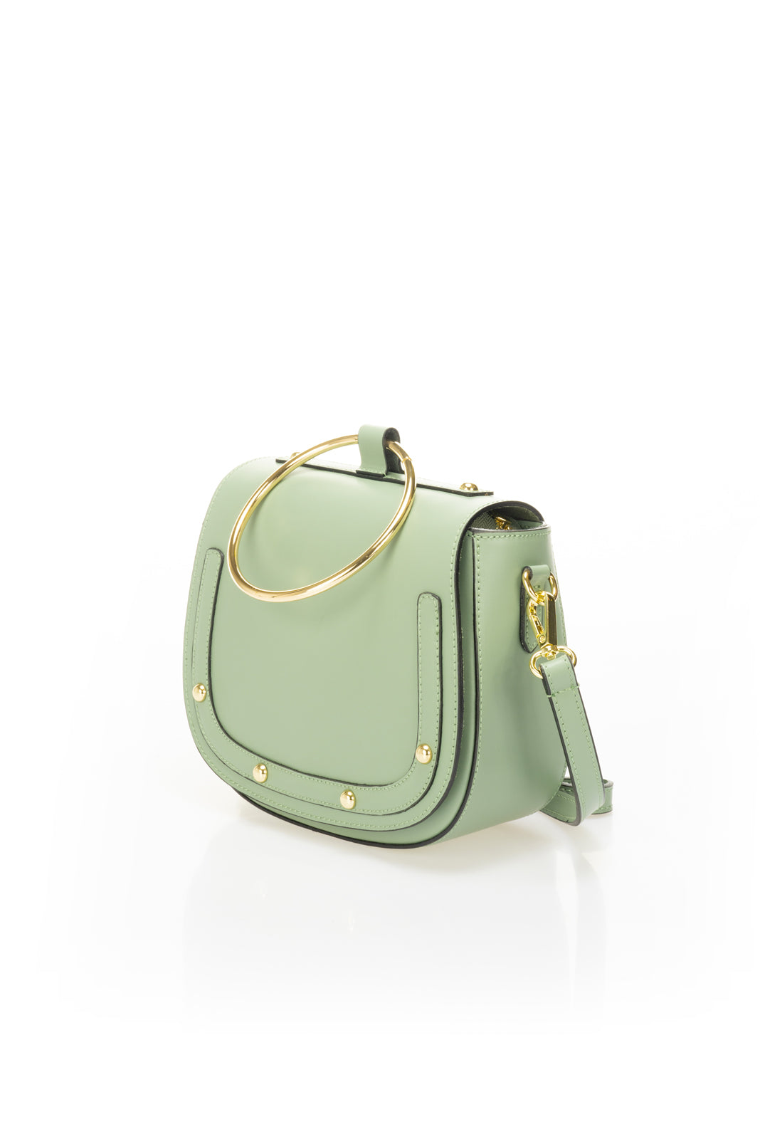 EKATERINA, BYCAST, MINT, LEATHER BAG