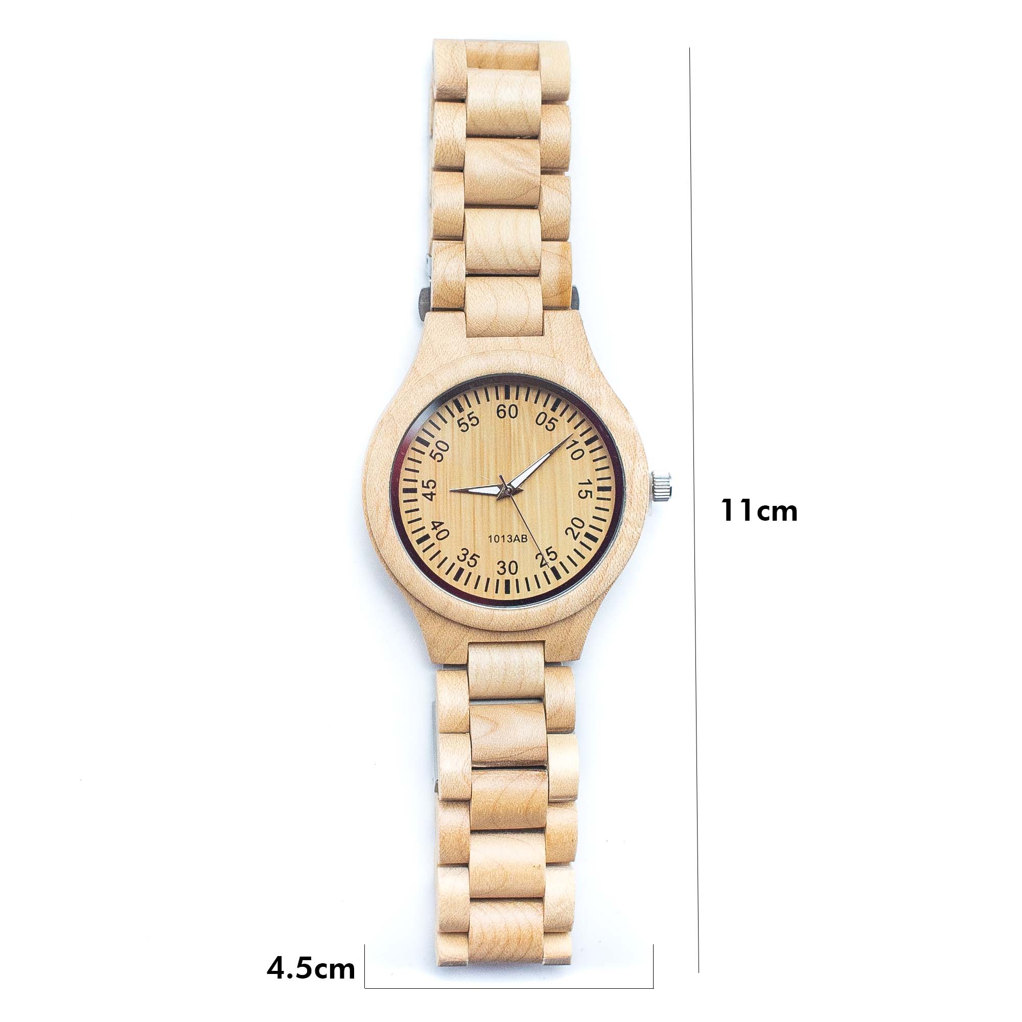 Wooden Watch, Handmade Vintage Quartz Watches, Natural Wooden Wrist Watch WA-189(Box-1)
