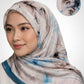 Printed Chiffon Square Hijab