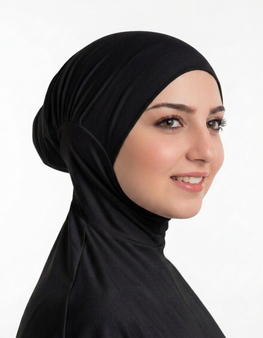 Full-Neck Cover Hijab  (ninja hijab)