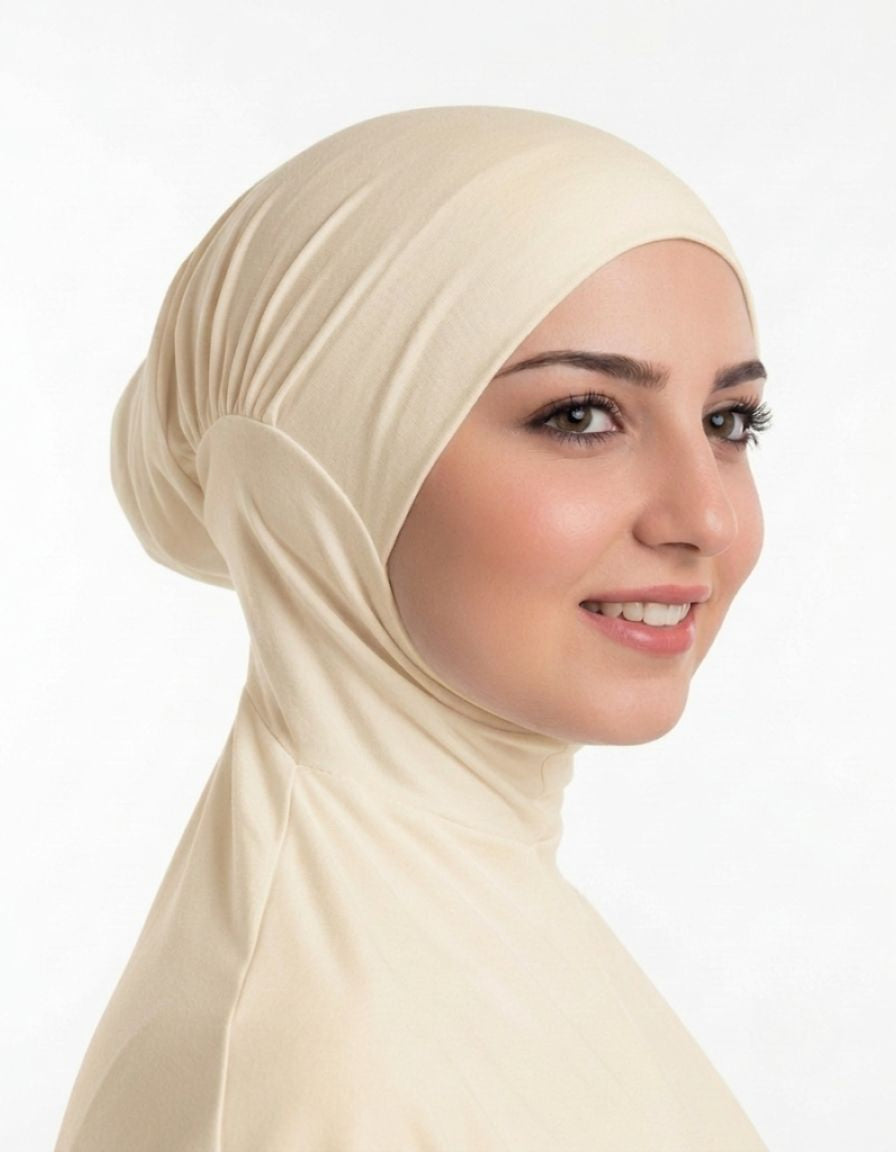 Full-Neck Cover Hijab  (ninja hijab)
