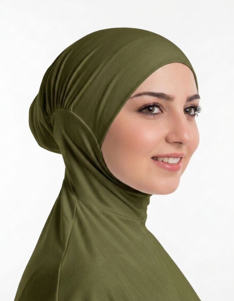 Full-Neck Cover Hijab  (ninja hijab)