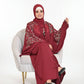 Butterfly Embroidery Abaya
