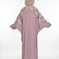 Butterfly Embroidery Abaya