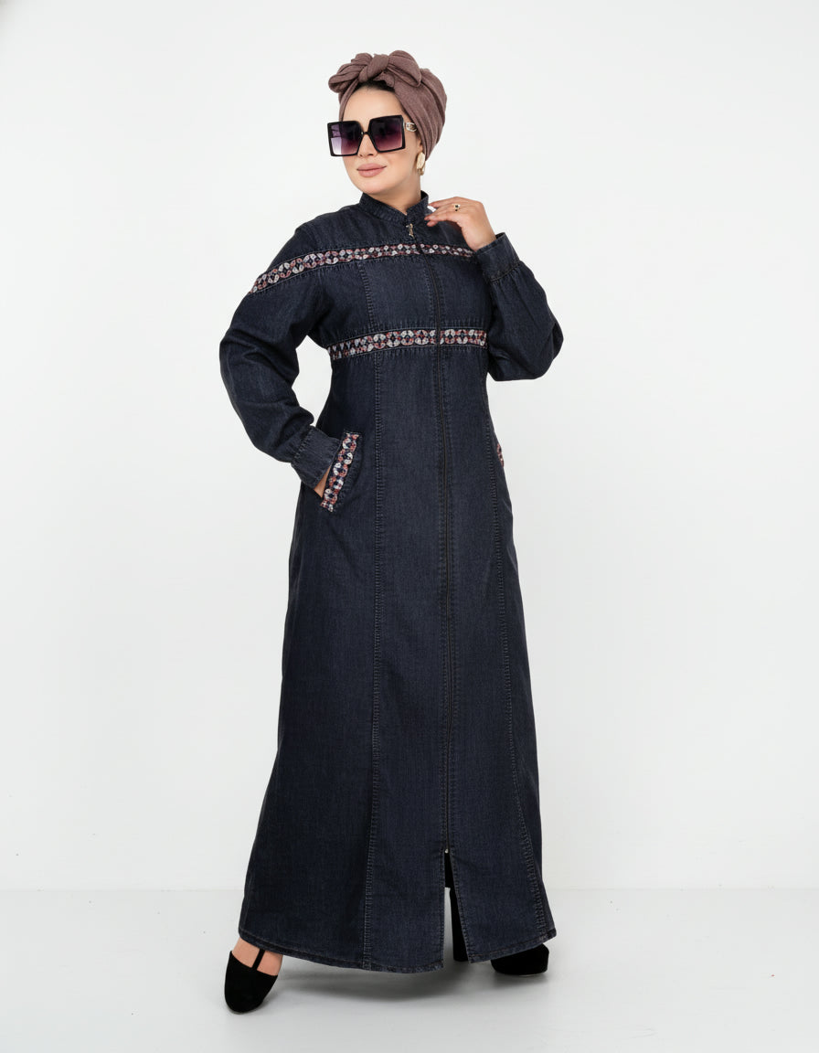 Elegant Denim Dress