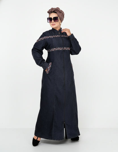 Elegant Denim Dress