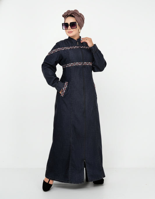 Elegant Denim Dress