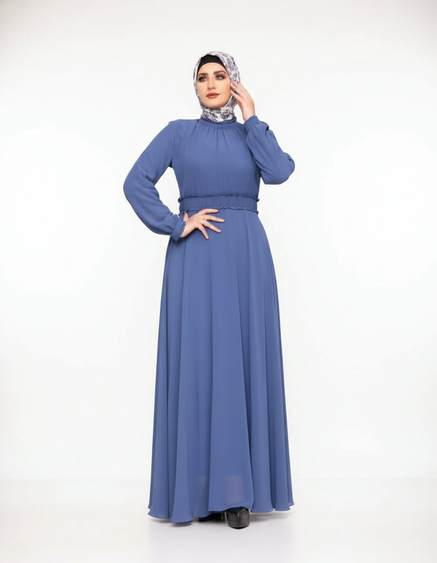 Elegant Chiffon Flow Dress