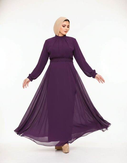 Elegant Chiffon Flow Dress
