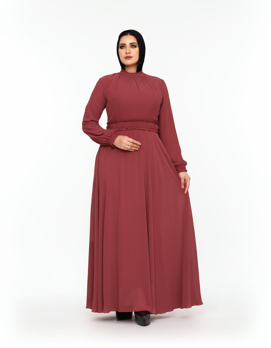 Elegant Chiffon Flow Dress