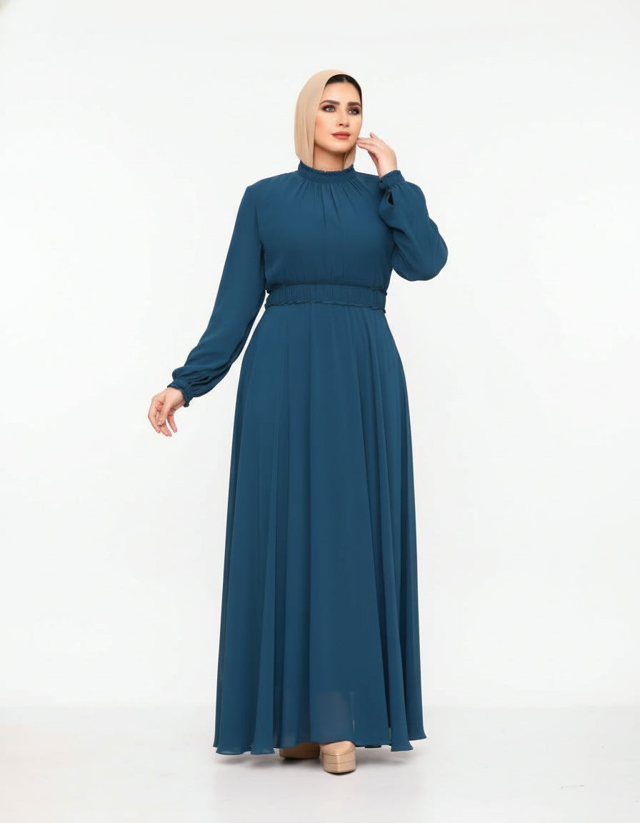 Elegant Chiffon Flow Dress