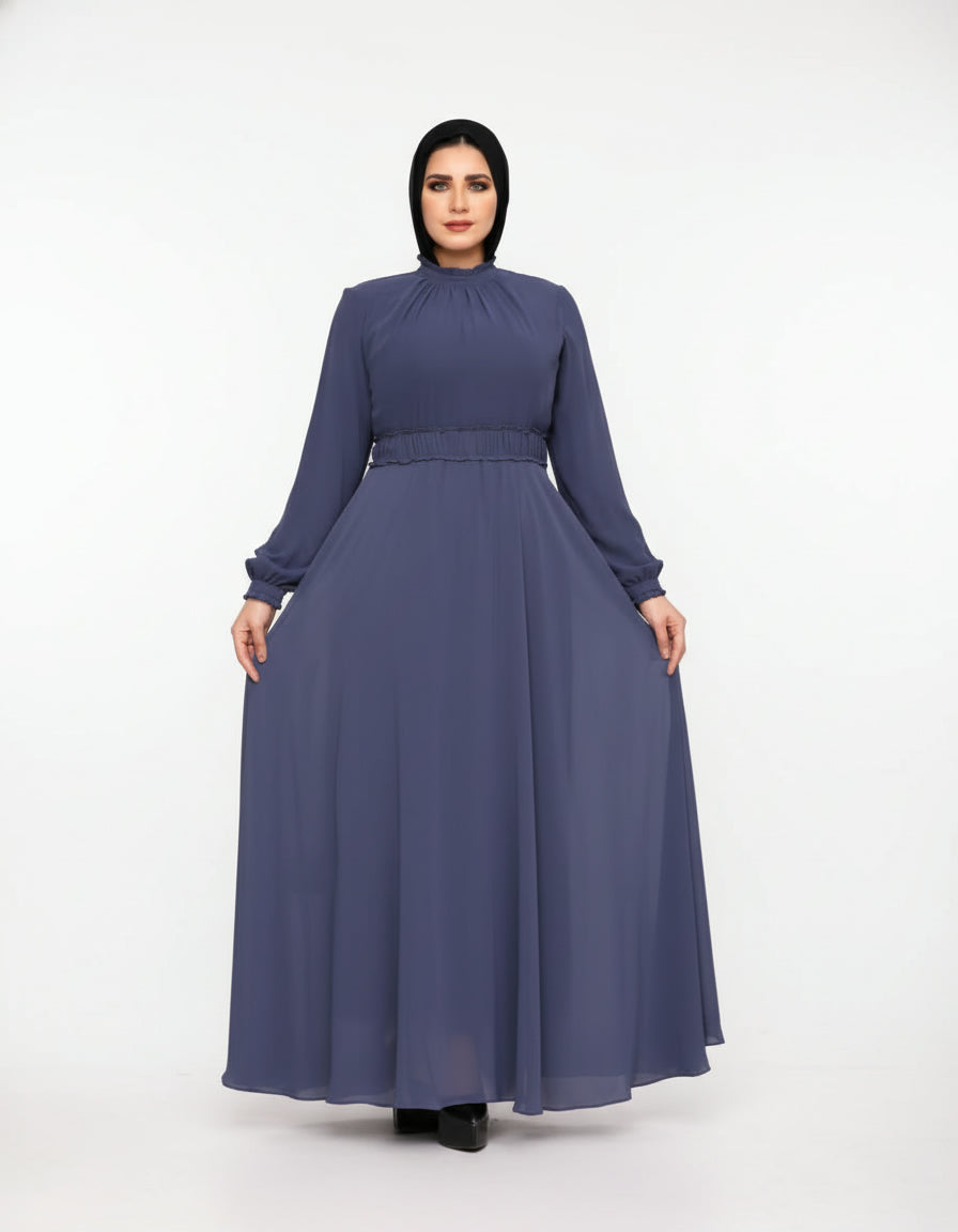Elegant Chiffon Flow Dress