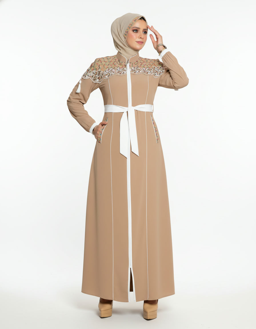 Classy Belted Dress