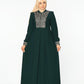 Embroidered Modest Abaya