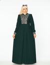 Embroidered Modest Abaya