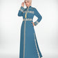 Embroidered Luxurious Silk Abaya