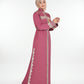 Embroidered Luxurious Silk Abaya